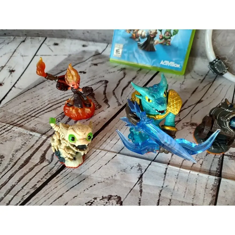 Skylanders Trap Team Game 6 Figures 2 Crystals And Portal Lot